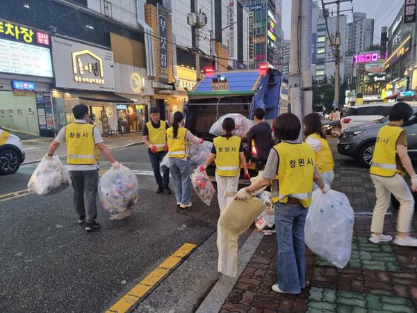 창원특례시, 환경공무직 근로자 쟁의행위에 공무원 현장 투입