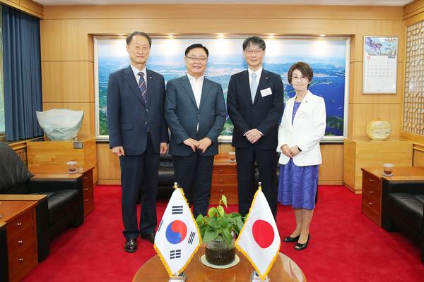 일본 야마구치시, 자매도시 15주년 기념 창원특례시 방문