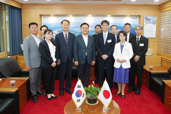 일본 야마구치시, 자매도시 15주년 기념 창원특례시 방문