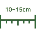 10cm에서 15cm를 표현하는 아이콘