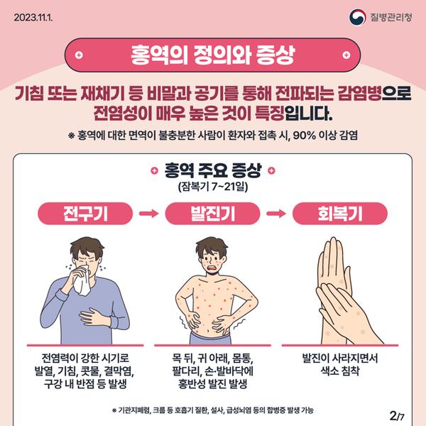 홍역 예방 카드뉴스