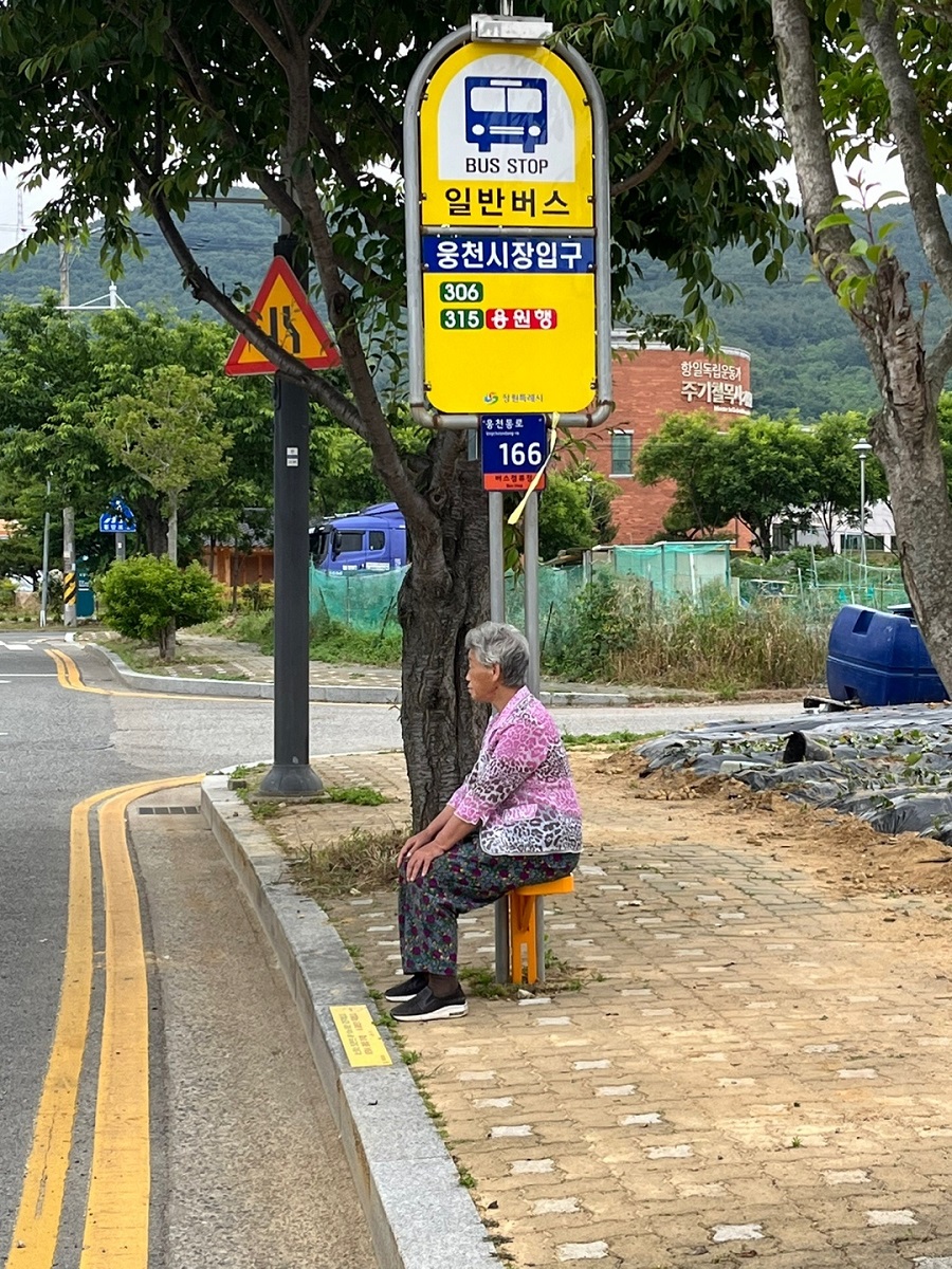 어르신 보행 배려하는 ‘장수의자’ 호응