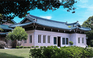 故 이승만 대통령 별장과 육각정(六角亭)사진