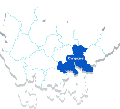 changwon map