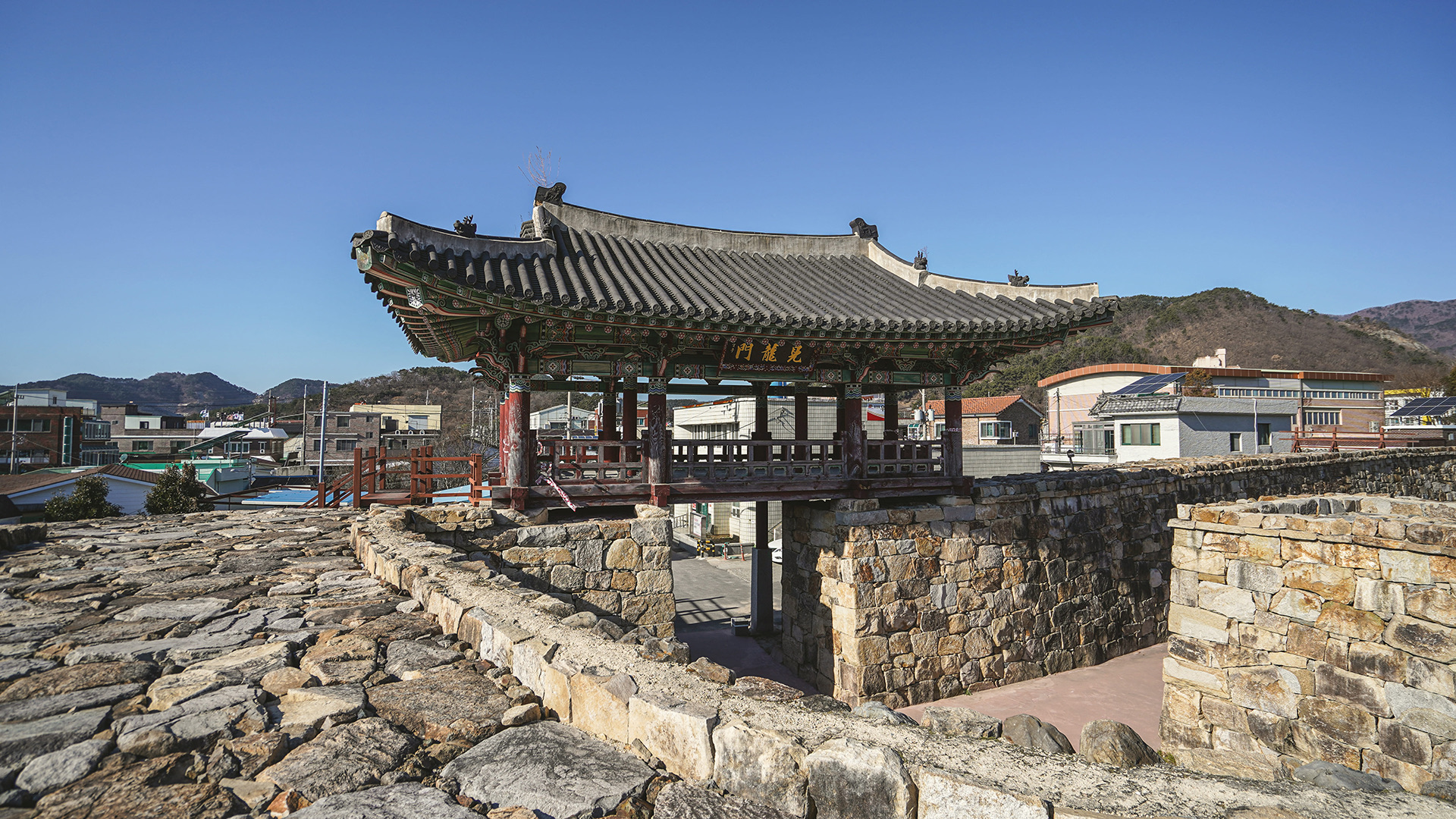 웅천읍성 전경